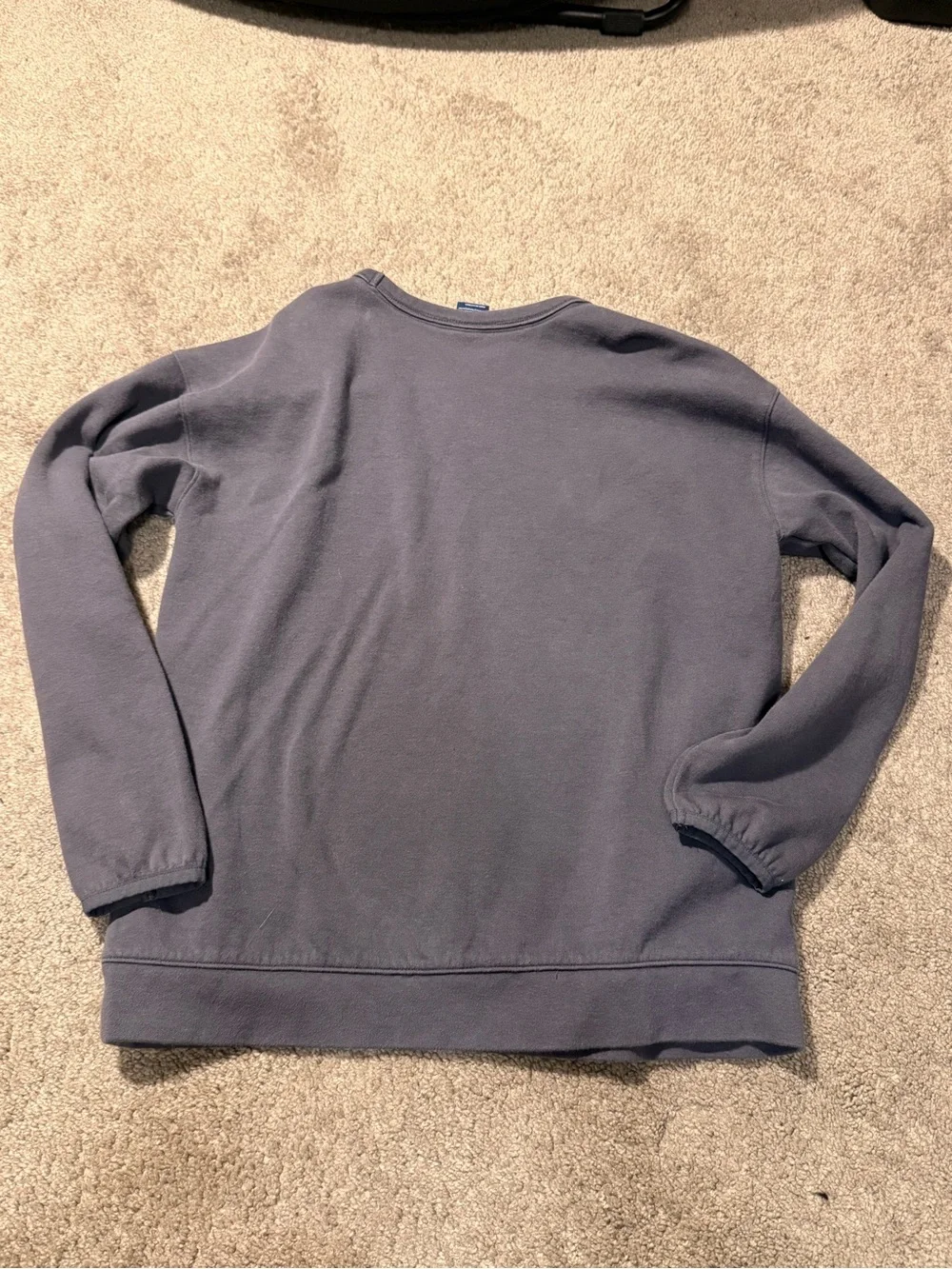 GAP Kids Long Sleeve Crewneck Sweatshirt - Charcoal Gray